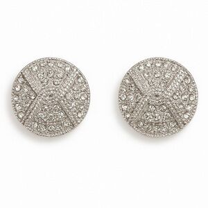 ⚜️ Trendy Style Sparkling Silver Earrings with Zirconia